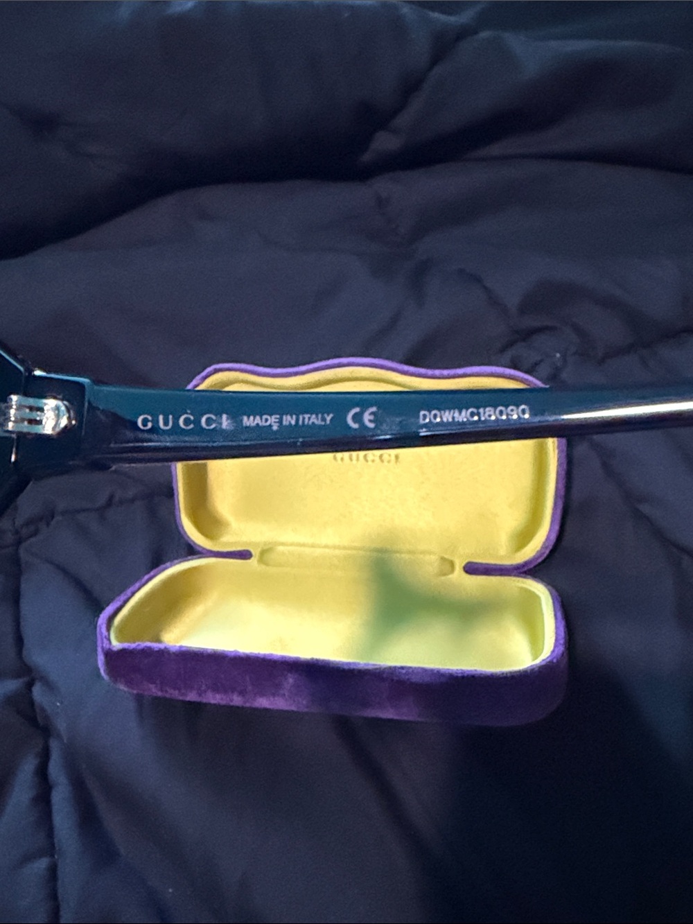 GUCCI Black Square Oversized Sunglasses - Picture 4 of 9